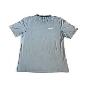 Patagonia Men's Light Blue Short Sleeve Tee
